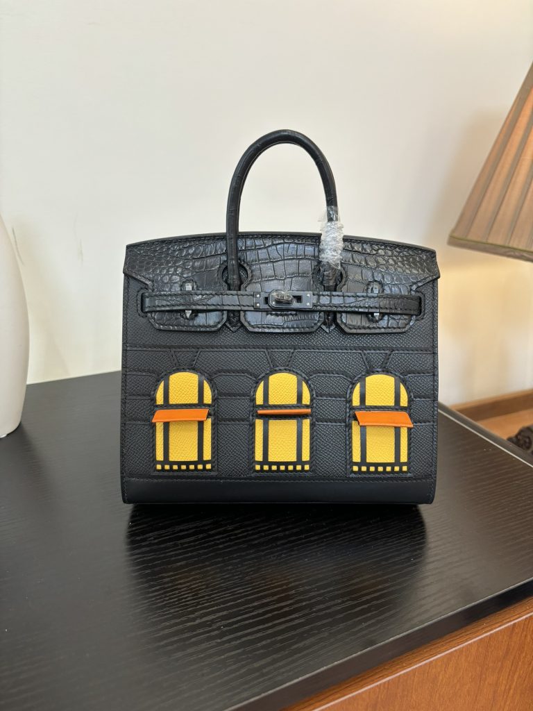 Birkin House Bag – “Midnight” / 20–25 cm
