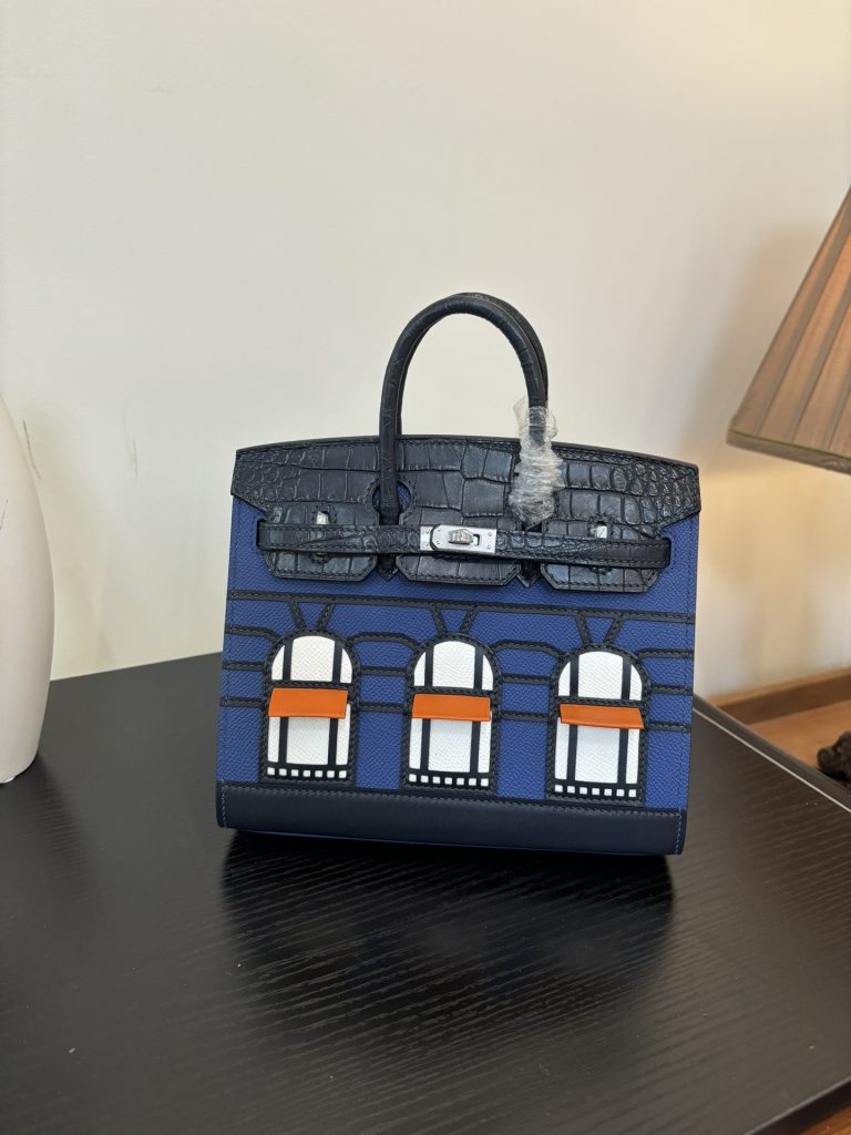 Birkin House Bag – “Night” / 20–25 cm