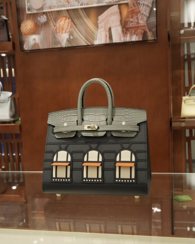 Birkin 20 cm House Bag – Grey