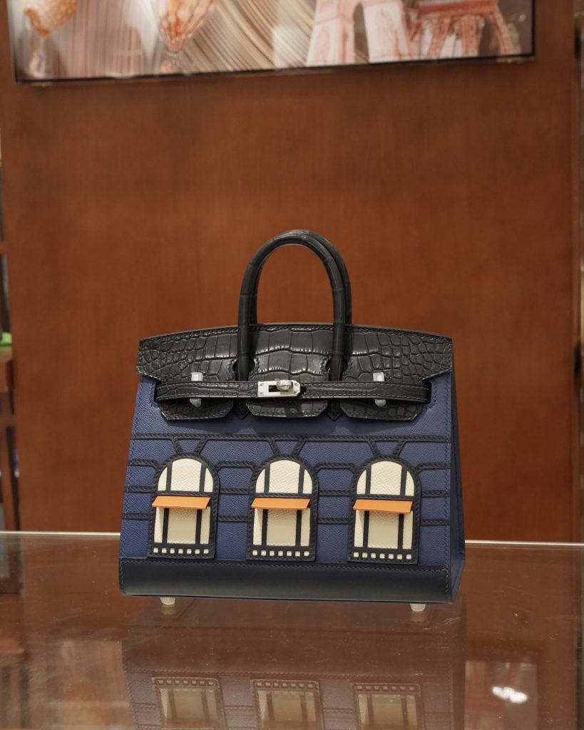 Birkin 20 cm House Bag – Blue