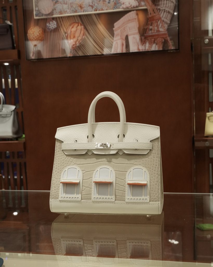 Birkin 20 cm House Bag – White