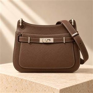 Jypsière handbag on warm ivory limestone