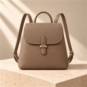 Kelly Ado handbag on warm ivory limestone