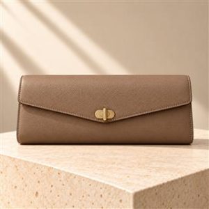 Kelly Cut handbag on warm ivory limestone