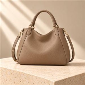 Lindy handbag on warm ivory limestone