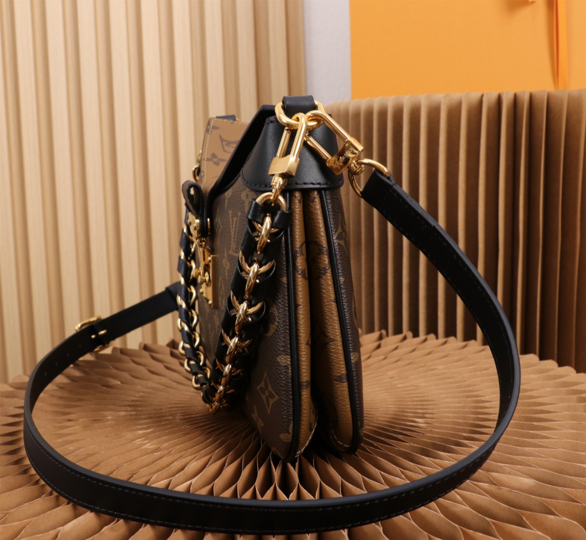 LV M46659 LV Twinny Bag | Monogram and Reverse Canvas - 图片 2