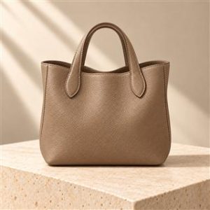 Picotin handbag on warm ivory limestone